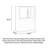 39.37" Brown Rectangular Solid + Manufactured Wood Sideboard
