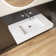 35'' Wall Mounted Bathroom Sink Solid Surface Rectangular Bathroom Sink
