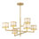 Mariquita 6-Light Chandelier in Spun Gold by Breegan Jane