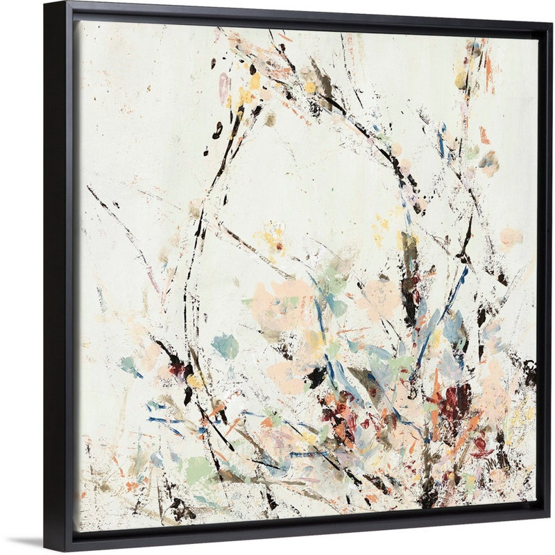 «Afprès Walk I» par Jodi Maas, reproduction d'art sur toile, H 38 po x l 38 po x P 1,75 po, Cadre flottant noir