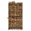 Wool Geometric Area Rug in Beige