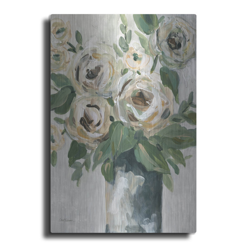 "Profondeur florale" par Carol Robinson, H 16 po x l 12 po 