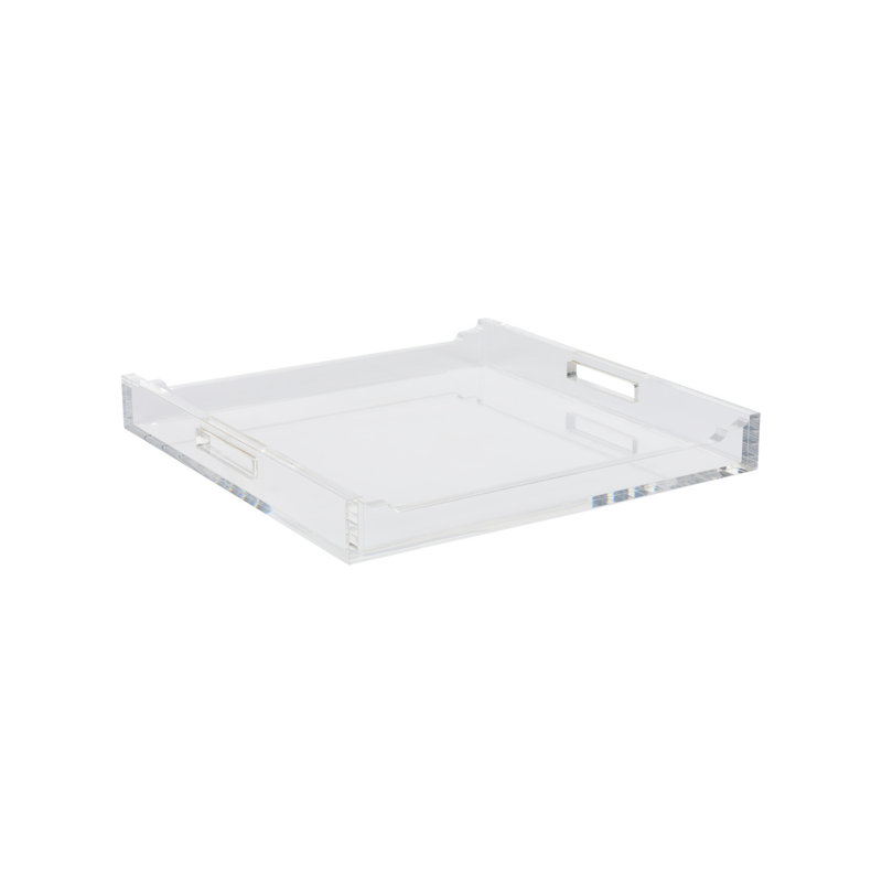 Hanson Square Tray, Clear