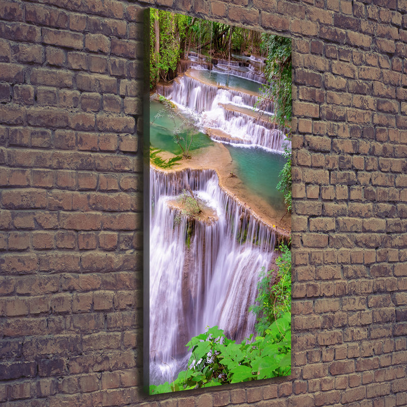 Waterfall - Wrapped Canvas Print