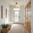 19" Modern White Handwoven Rope Dimmable 1-Light Single Pendant Light