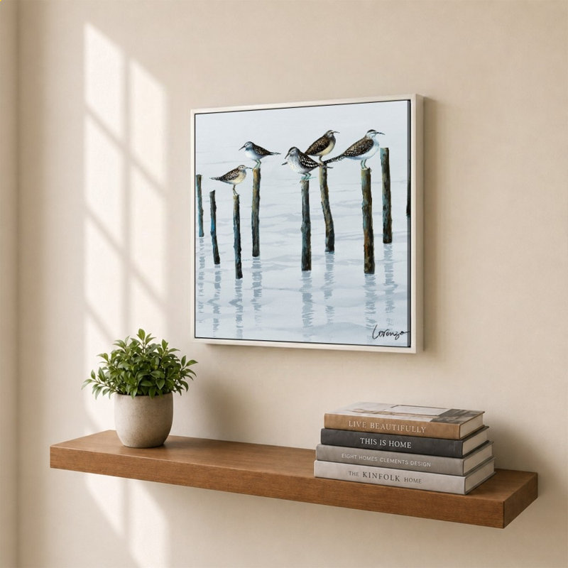 "Sandpiper convention I" par Lorenzo Collective - impression sur toile