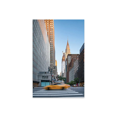 «Chrysler Building at Sunrise, Midtown Manhattan» par Jan Becke - impression sans cadre