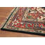 Tapis géométrique traditionnel en laine fait à la main 3 x 5