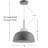 Damarion 1 - Light Gray/White Pendant