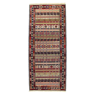 3x7 Multicolor Turkish Patchwork Runner