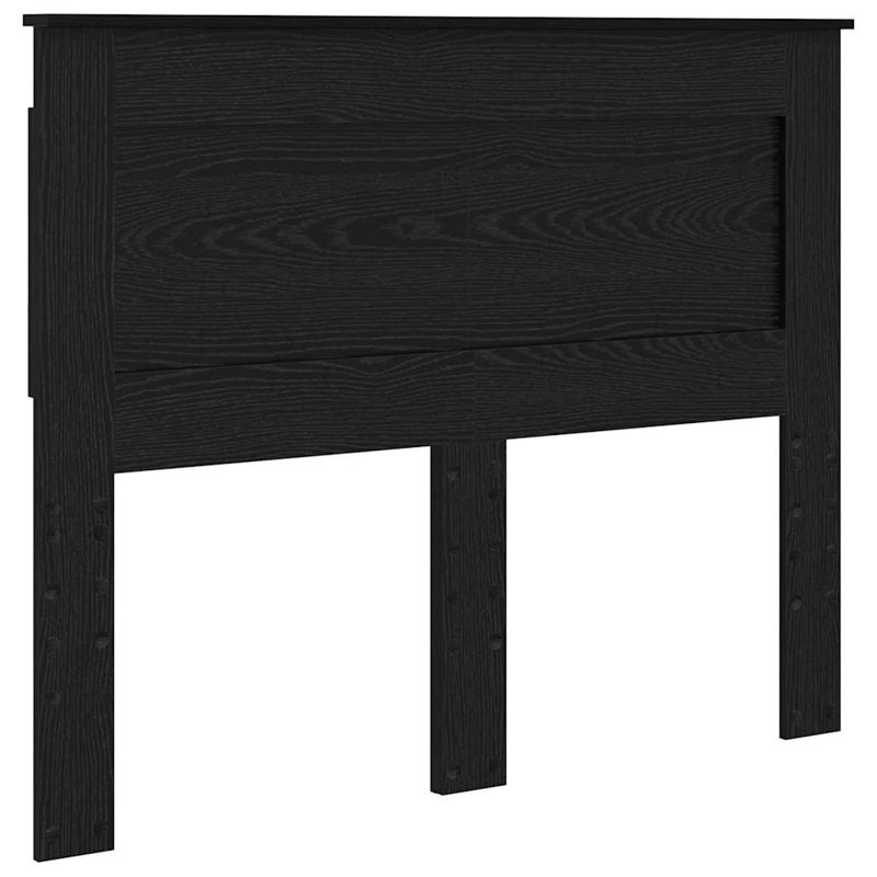 Headboard, Full/Double, Black Oak