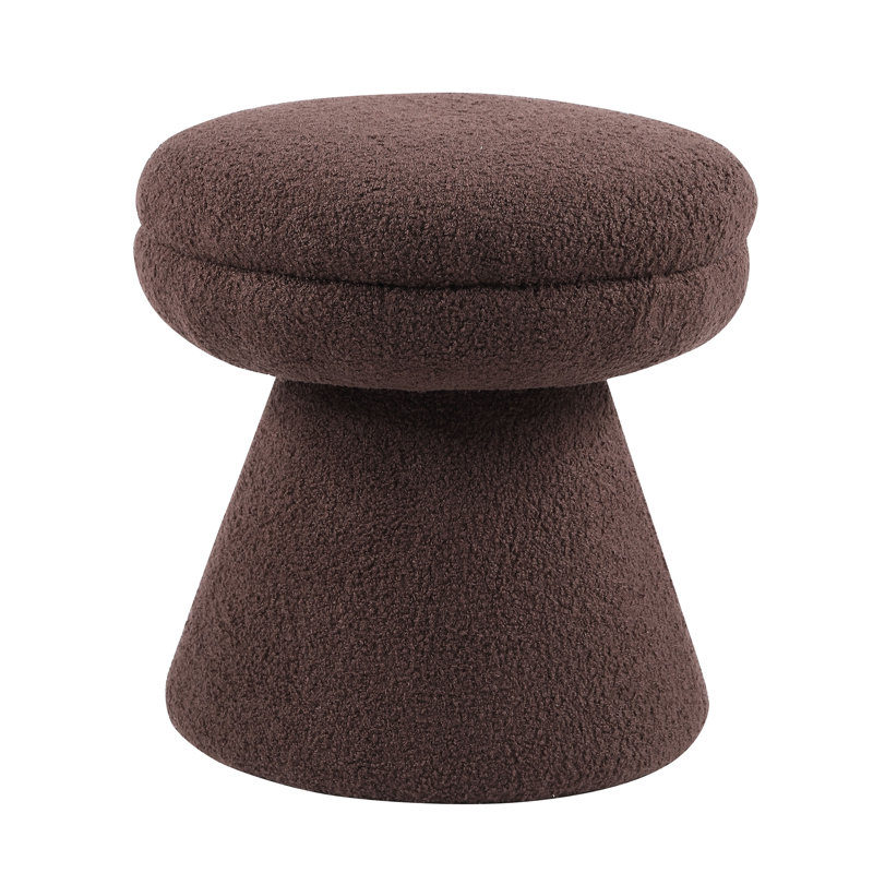 Hynda 18" Ottoman, Brown