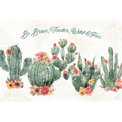 Sweet Southwest VIII 1 Piece Wrapped Canvas Painting