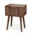  15.7" W Walnut Side Table 2pcs-1709722085