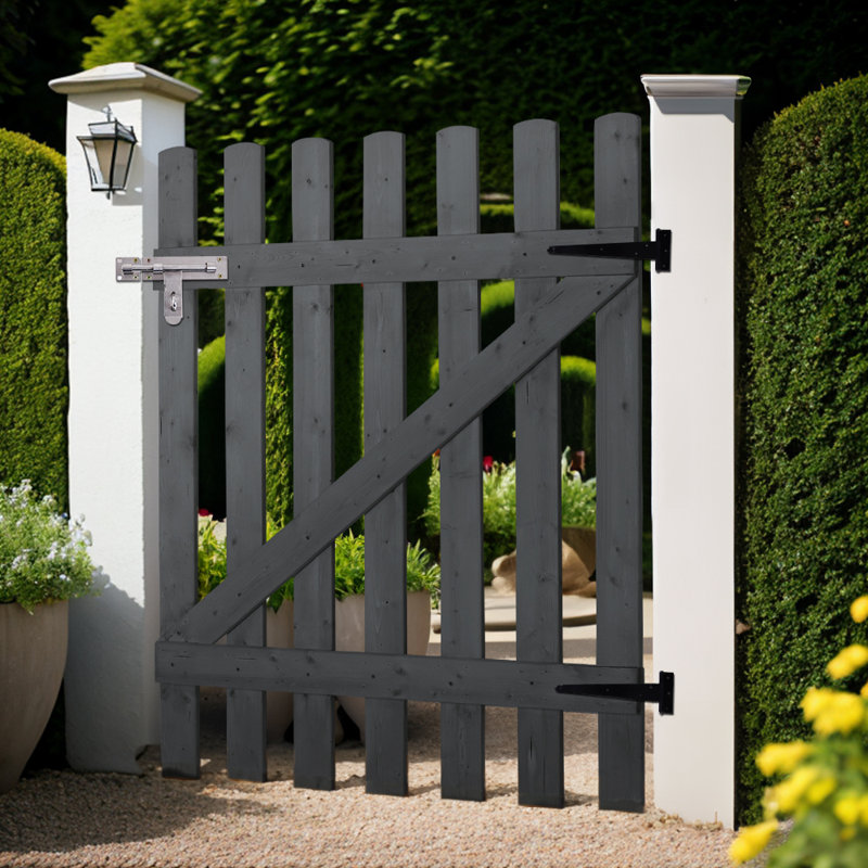 120cm H x 90cm W Solid Wood Gate