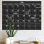 Adhésif décoratif calendrier craie