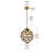 Adrick 1 - Light Unique/Statement Pendant-705288055