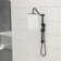10 Inch Shower System With 5 Function Rain Hand Shower, 26.3" Slide Bar Shower Head Combo