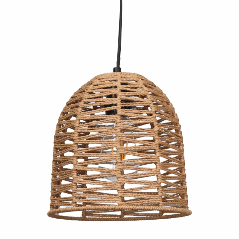 Acey 22cm H Paper Pendant Shade ( Uno ), Natural