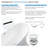 Transolid 66.875 L x 30.75 W x 26.75 H Freestanding Bathtub, In White