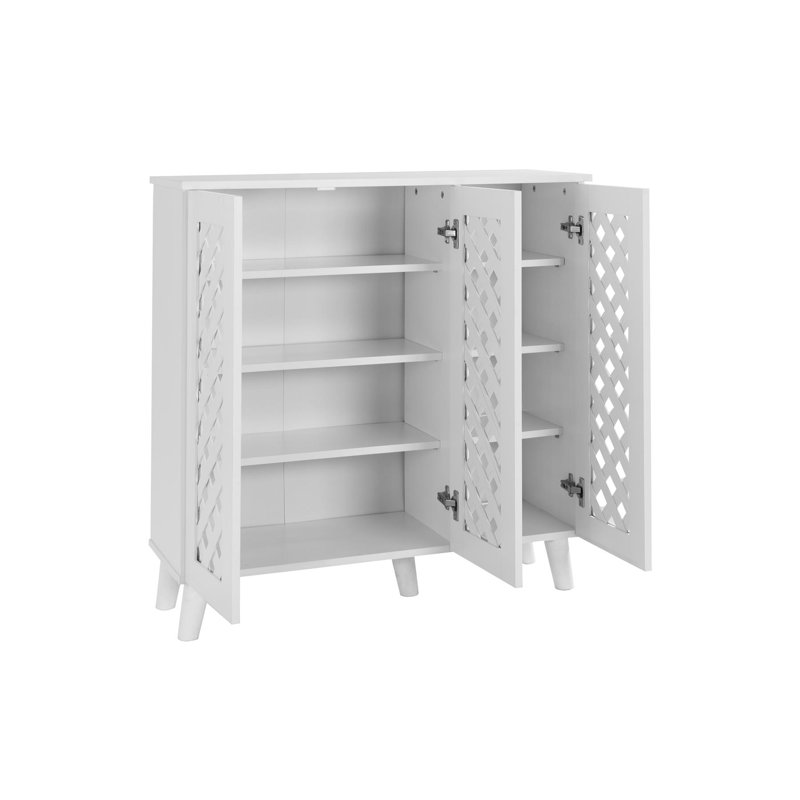Matthias 20 Pair Shoe Storage Cabinet