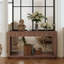 Console Elowen de 60 po avec 2 tiroirs et table de canapé en bois-211287717