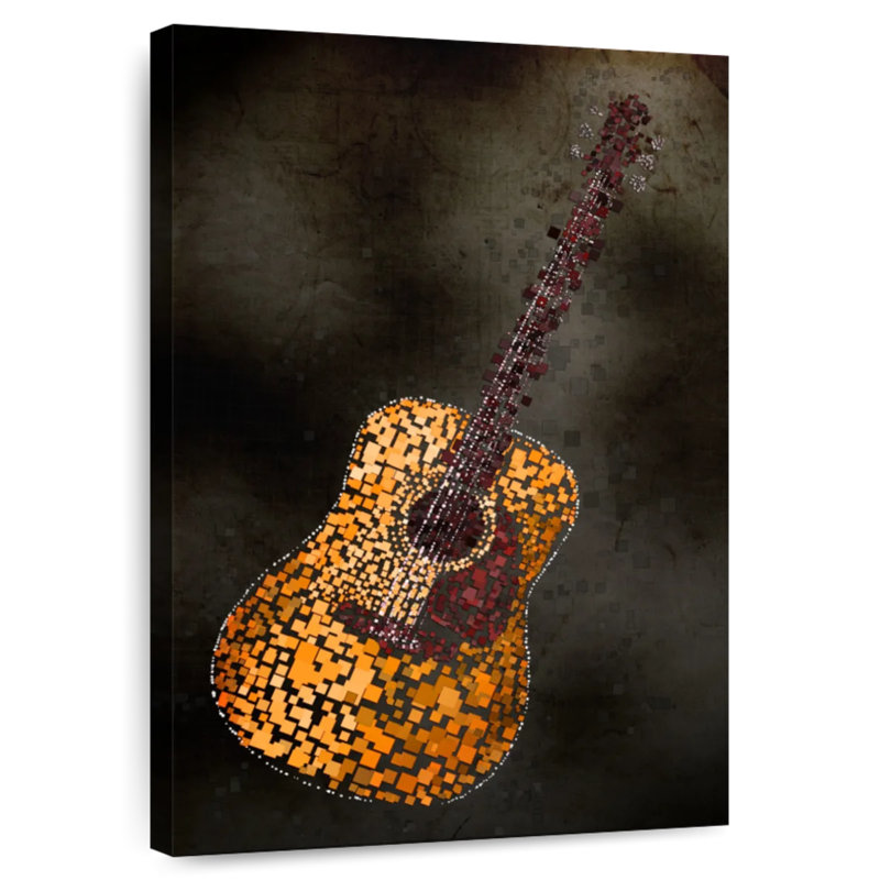 Guitare acoustique Abarca, H 36 po x l 24 po