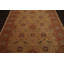 Tapis doré en laine 6 pi 7 po x 9 pi 10 po Aubusson Savonnerie 300 KPSI