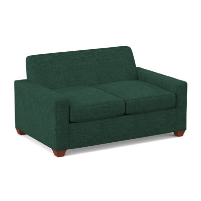 Avery 72" Square Arm Sofa Bed with Reversible Cushions