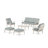 Mission 6 Piece Sofa Seating Group with Cushions-127282071-88752677