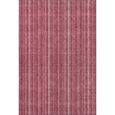Premium Machine Washable Prisco Pink Rug