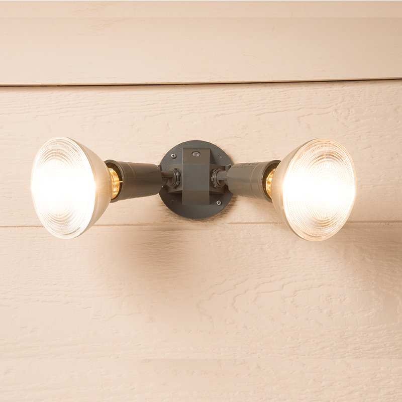 Beshears Dusk to Dawn Flood Light, Bronze