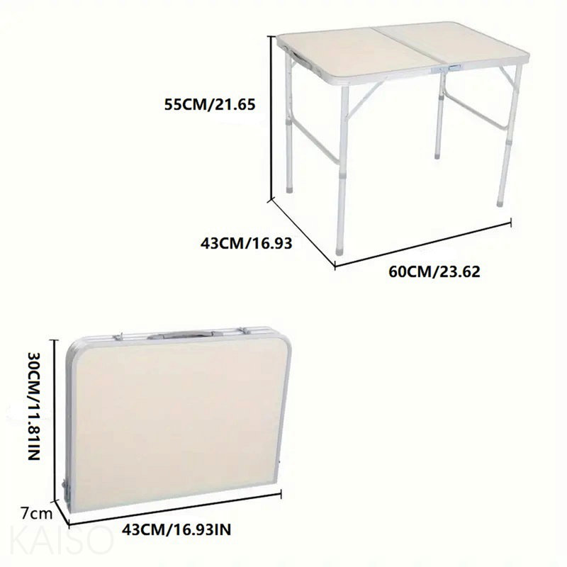 Petite table pliante d'extérieur