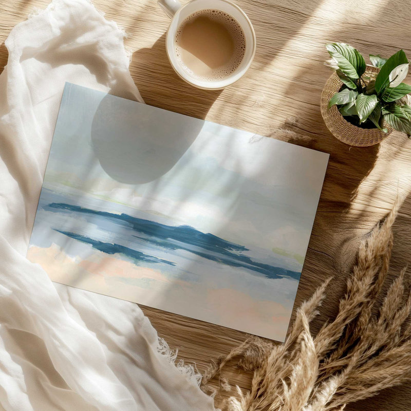 Soft Coastal Layers II Print, 16" H x 20" W, No Frame