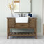 Meuble-lavabo simple 48 po avec dosseret Pelaghia-57367805