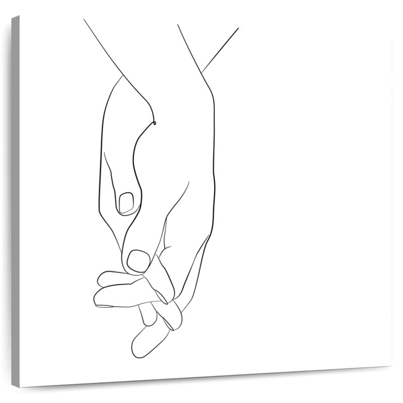 Hardie Hands - Walk With Me - Carré, H 30 po x l 30 po