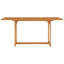 Drumnadrough 6 - Person Teak Wood Patio Dining Set with Rectangular Table