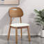 Chaises de salle à manger confortables, ensemble de noyer moderne en bois massif pour la maison