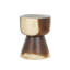 Table d'appoint en bois de sablier Chenaye