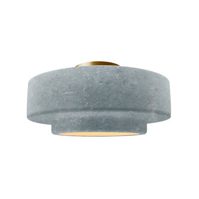 Dottie Ceramic LED Semi Flush Mount