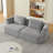 Upholstered  Chenille 3 Seater Sofa-59615700