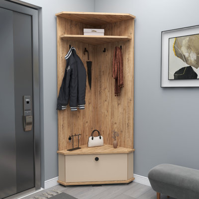 Shoe Storage Hall Tree Lacynda