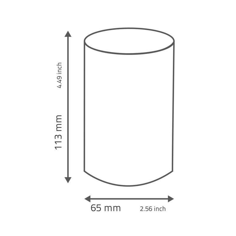 Roller Tumbler, Beige