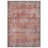 Labarbera Machine Washable Red/Gray Non-Slip Backing Area Rug-1282707954