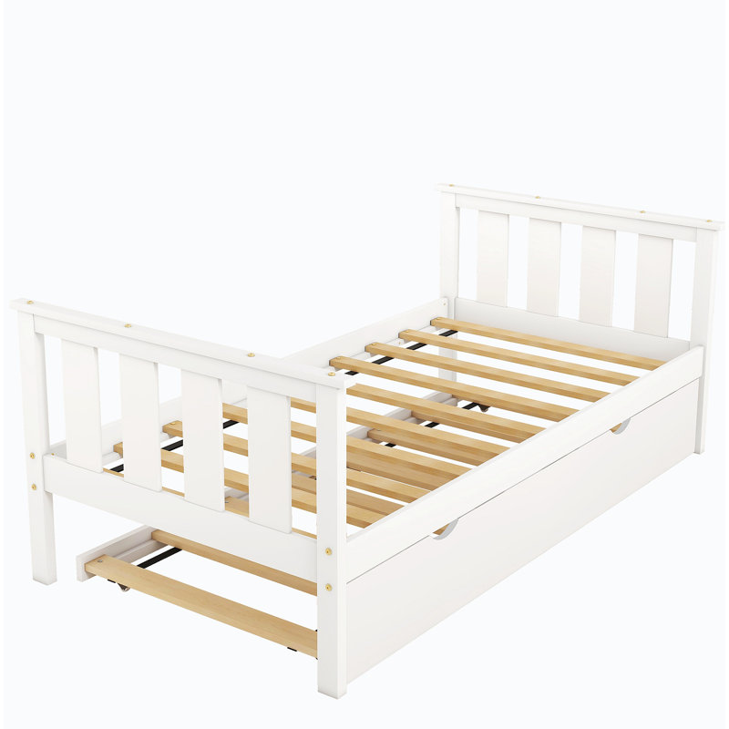 Lit plateforme 31,23 po, Blanc