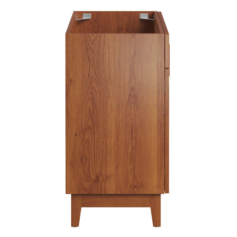 Miles Walnut 36'' Single Bathroom Vanity Cabinet