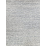 Borelli Wool Area Rug in Silver