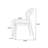Burlywood Solid back side Chair(Set of 2)-55635034