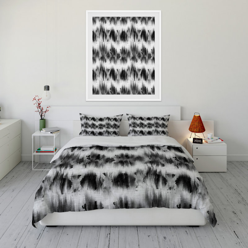 Polyester Bedding Set, King Duvet Cover + 2 King Pillowcases