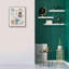 «Red Coffee Barrel I V2 Gingham» par Courtney Prahl, art mural sur toile-972044712